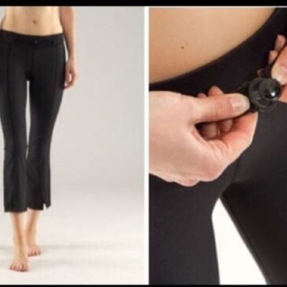 *Lululemon* VINTAGE - Belt it Out Cropped Pants, size 4 - Picture 2 of 6